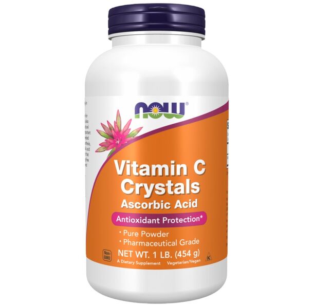 NOW Foods - Vitamin C | Ascorbic Acid - Pharmaceutical Grade (412 дози)