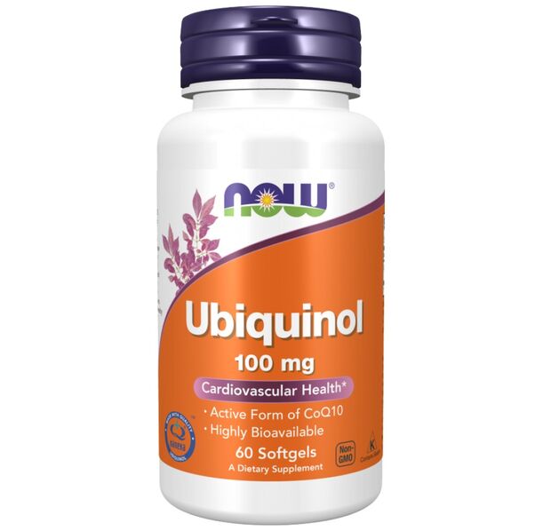 NOW Foods - Ubiquinol 100 mg (60 дози)