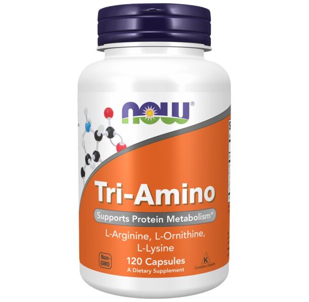 NOW Foods - Tri-Amino / L-Arginine L-Ornithine L-Lysine