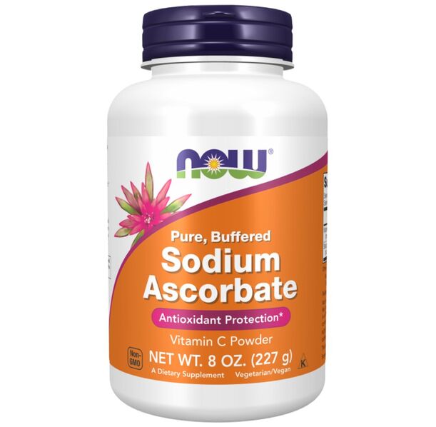 NOW Foods - Sodium Ascorbate Powder | Pure, Buffered Vitamin C (119 дози)