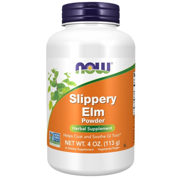 NOW Foods - Slippery Elm Powder (75 дози)
