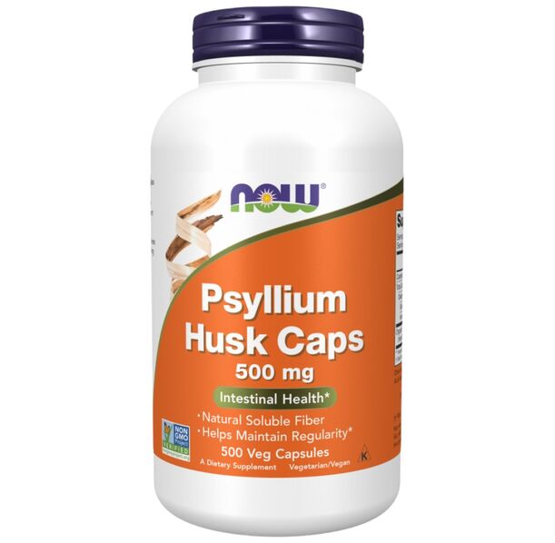 NOW Foods - Psyllium Husk Caps 500 mg