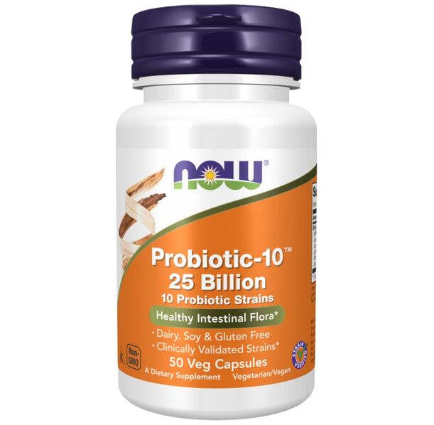NOW Foods - Probiotic-10 25 Billion (50 дози)