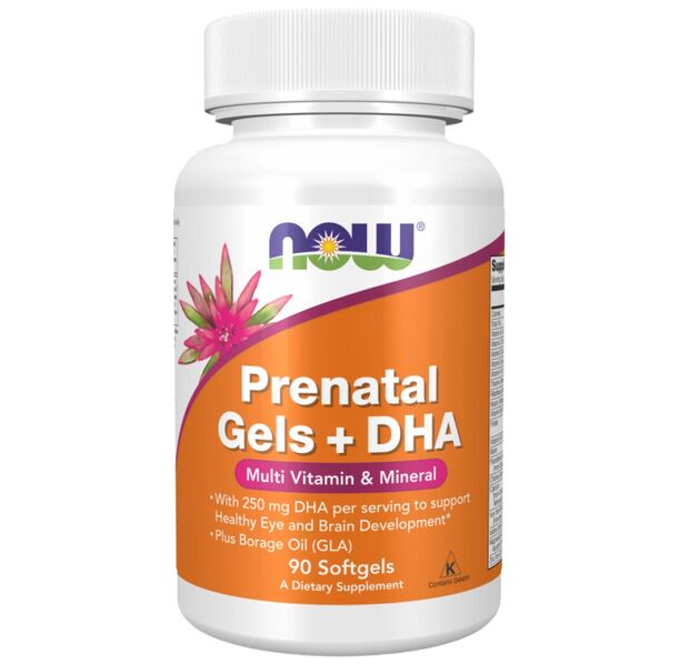 NOW Foods - Prenatal + DHA (30 дози)