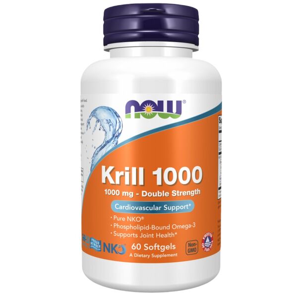 NOW Foods - Neptune Krill Oil 1000 mg (60 дози)
