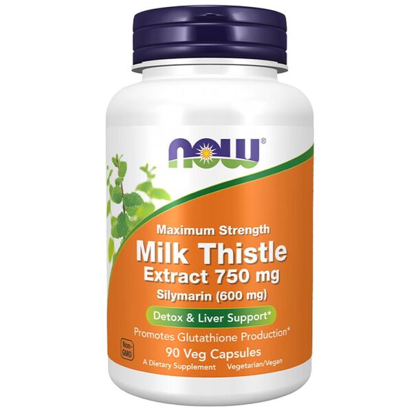 NOW Foods - Milk Thistle Extract 750 mg (90 дози)