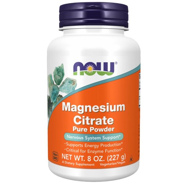 NOW Foods - Magnesium Citrate Powder (119 дози)