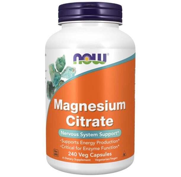 NOW Foods - Magnesium Citrate 400 mg (80 дози)
