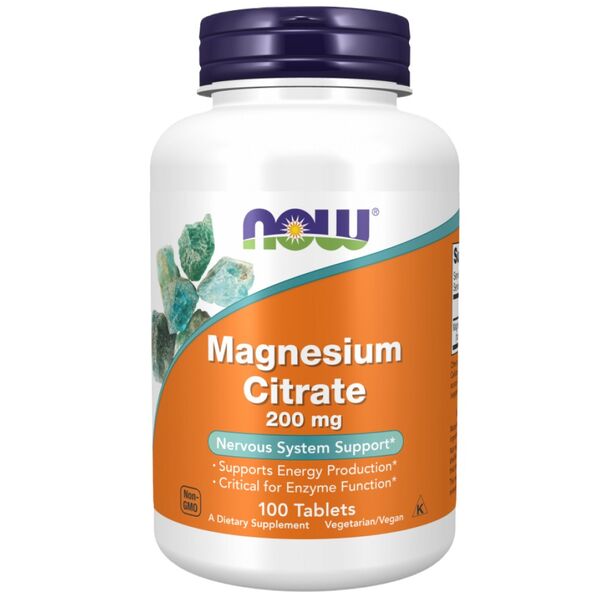 NOW Foods - Magnesium Citrate 200 mg