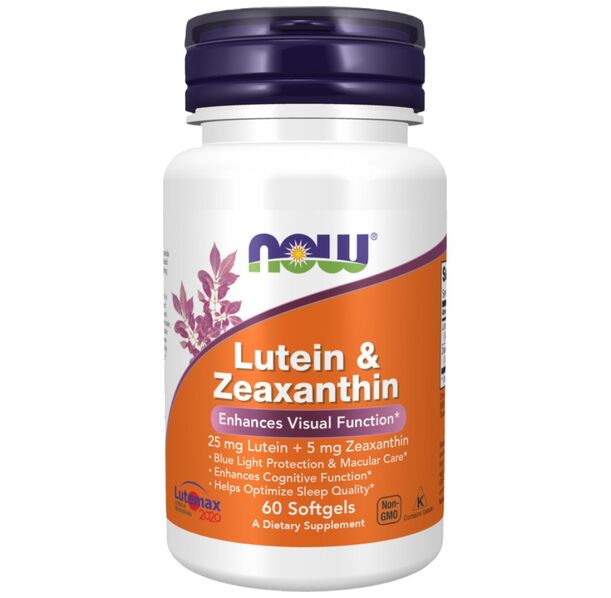 NOW Foods - Lutein & Zeaxanthin (60 дози)