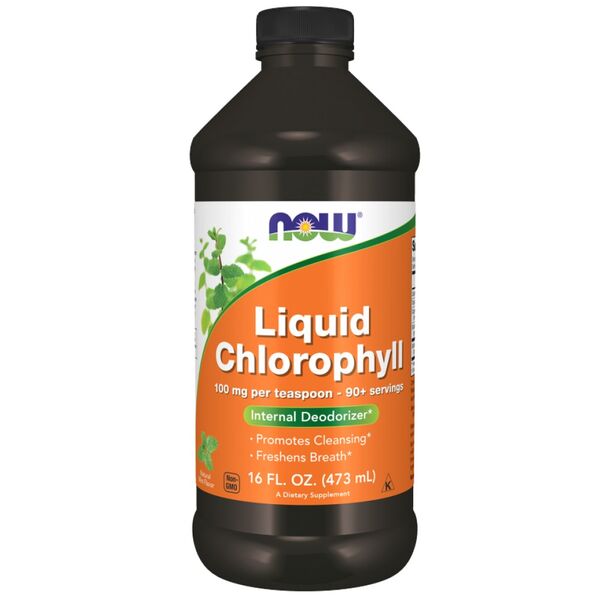NOW Foods - Liquid Chlorophyll & Mint (380 дози)