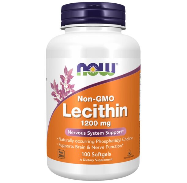 NOW Foods - Lecithin / Soy 1200 mg (33 дози)