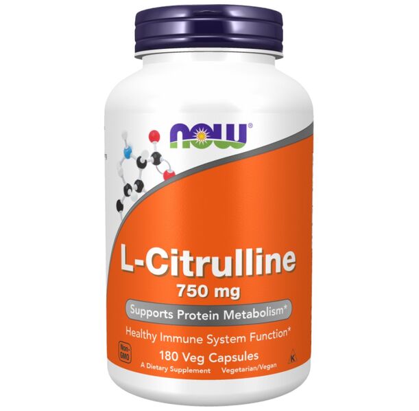 NOW Foods - L-Citrulline 750 mg (90 дози)