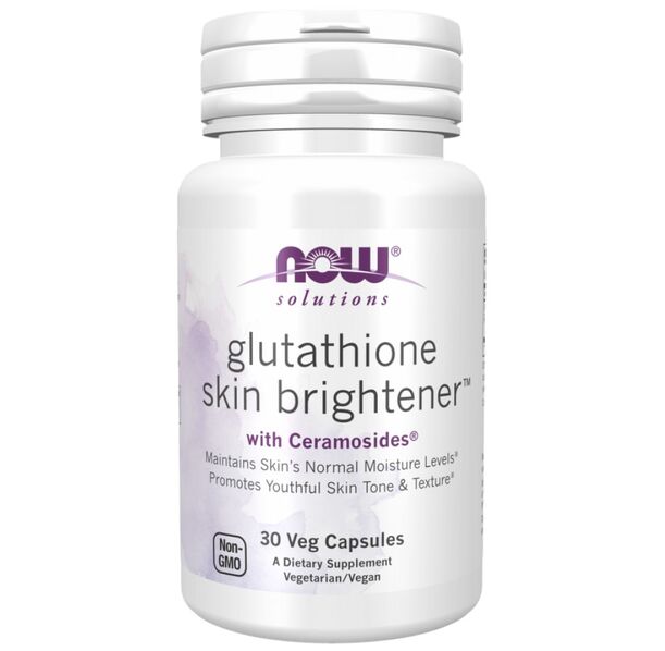 NOW Foods - Glutathione Skin Brightener™ | with Ceramosides® (30 дози)