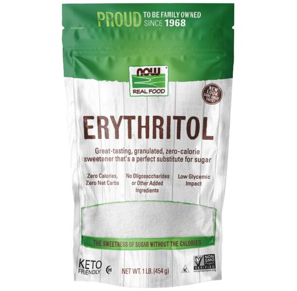 NOW Foods - Erythritol / Keto Friendly Zero Calories Sweetener