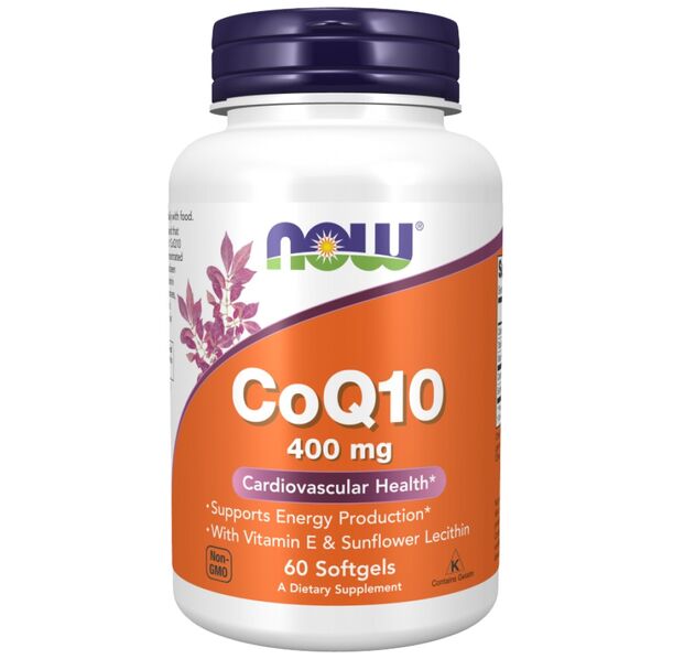 NOW Foods - CoQ10 400 mg (60 дози)