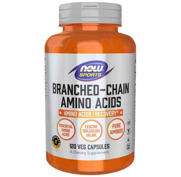 NOW Foods - Branched Chain Amino Acids / BCAA (30 дози)