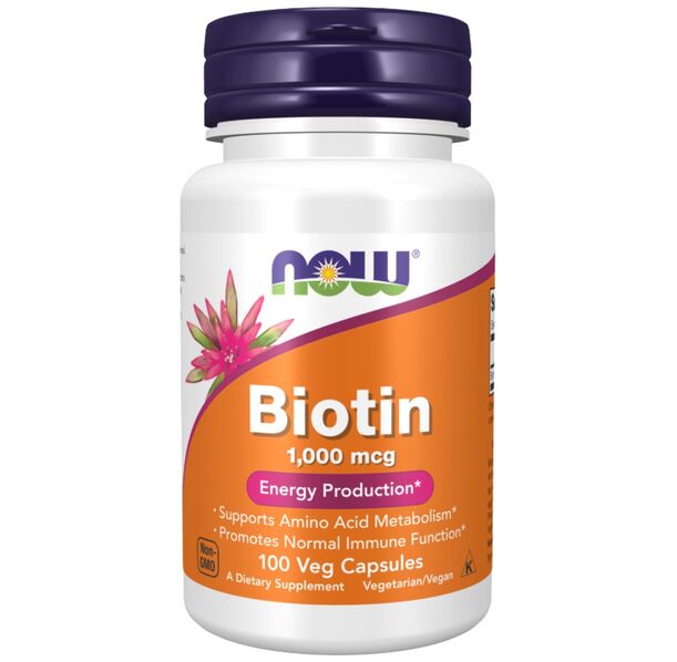 NOW Foods - Biotin 1000 mcg (100 дози)