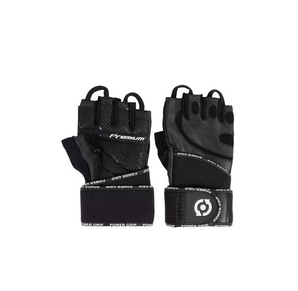 SCITEC - MADMAX Leather Gloves Featuring Wrist Wraps