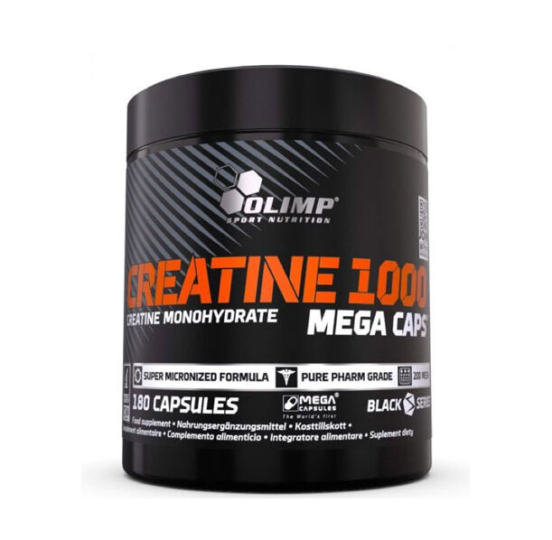 OLIMP - Creatine 1000 Mega Caps / 180 Caps (60 дози)