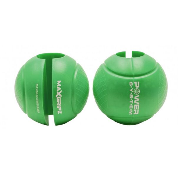 Power System Bar Globe Gripz - Green - Ръкохватка за Щанга, Цвят Зелен