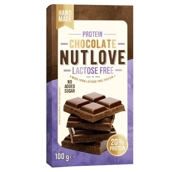 Allnutrition Protein Chocolate - Lactose Free - Протеинов Шоколад Без Лактоза, Разфасовка 100g