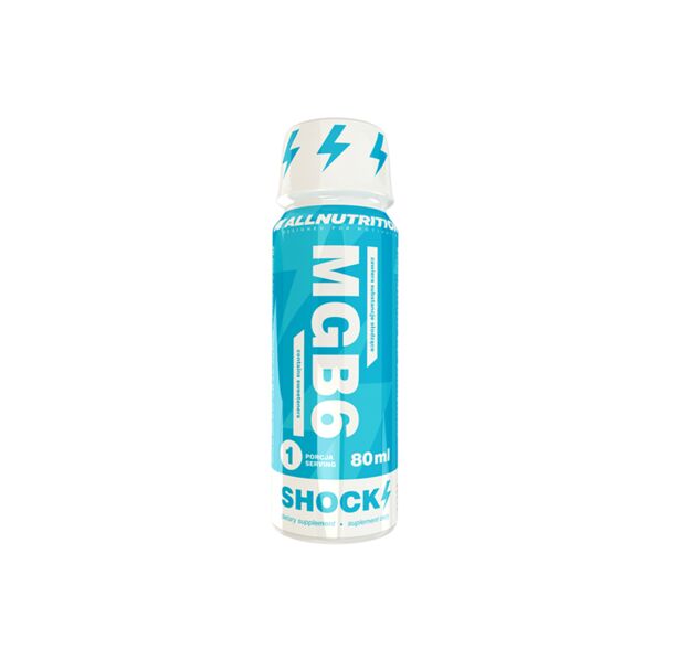 Allnutrition MgB6 Shock - Магнезий с Витамин B6, Разфасовка 80ml