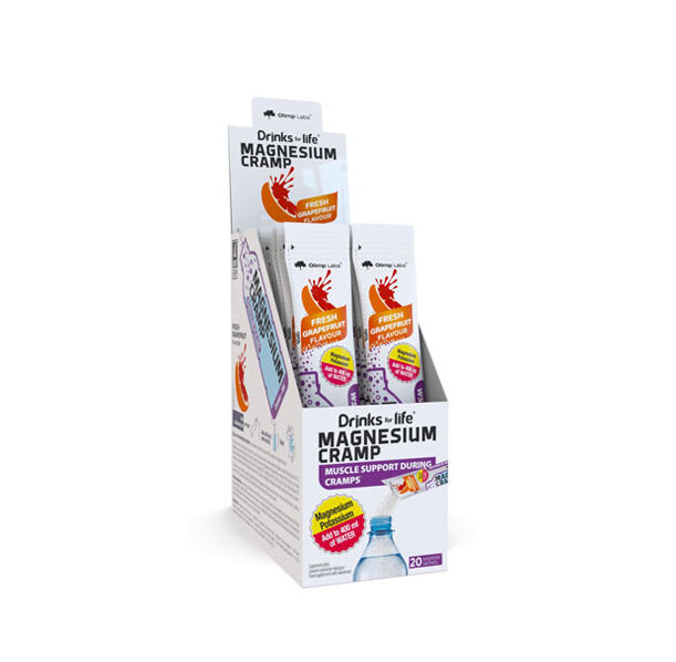 OLIMP - Drinks for Life® Magnesium Cramp Box / 20 x 6 g
