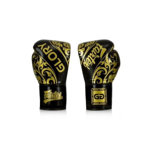 Боксови Ръкавици с връзки - Fairtex Glory - BGLG2 - Black