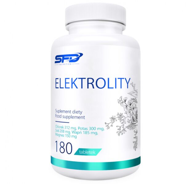 SFD Electrolytes Tablets - Електролити, Разфасовка 180 tabs