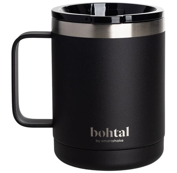 SmartShake - Bohtal Insulated Coffee Mug - Black