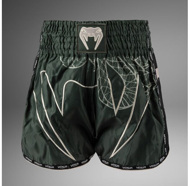 Муай Тай Шорти -  Venum Serpenti Muay Thai Shorts - Khaki/Bronze/Ivory​